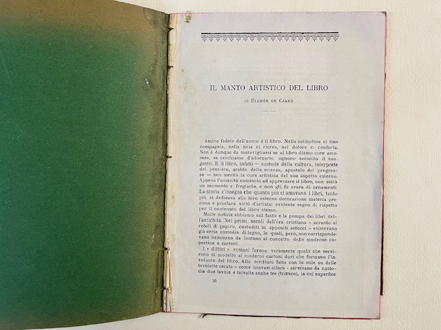 Il manto artistico del libro